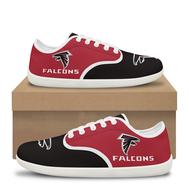 Men's Atlanta Falcons Low Top Sneakers/Shoes 001 (Pls check description for details)